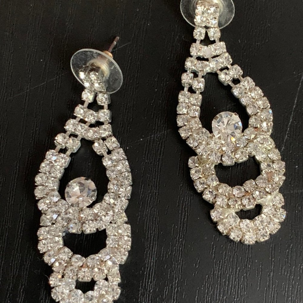 Crystal Glam Earrings